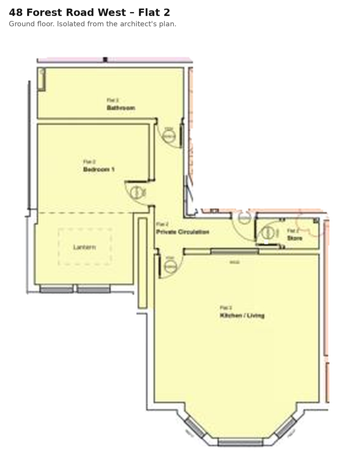 Flat 2, 48 Forest Road West, Nottingham NG7 4EQ, photo 5 of 5