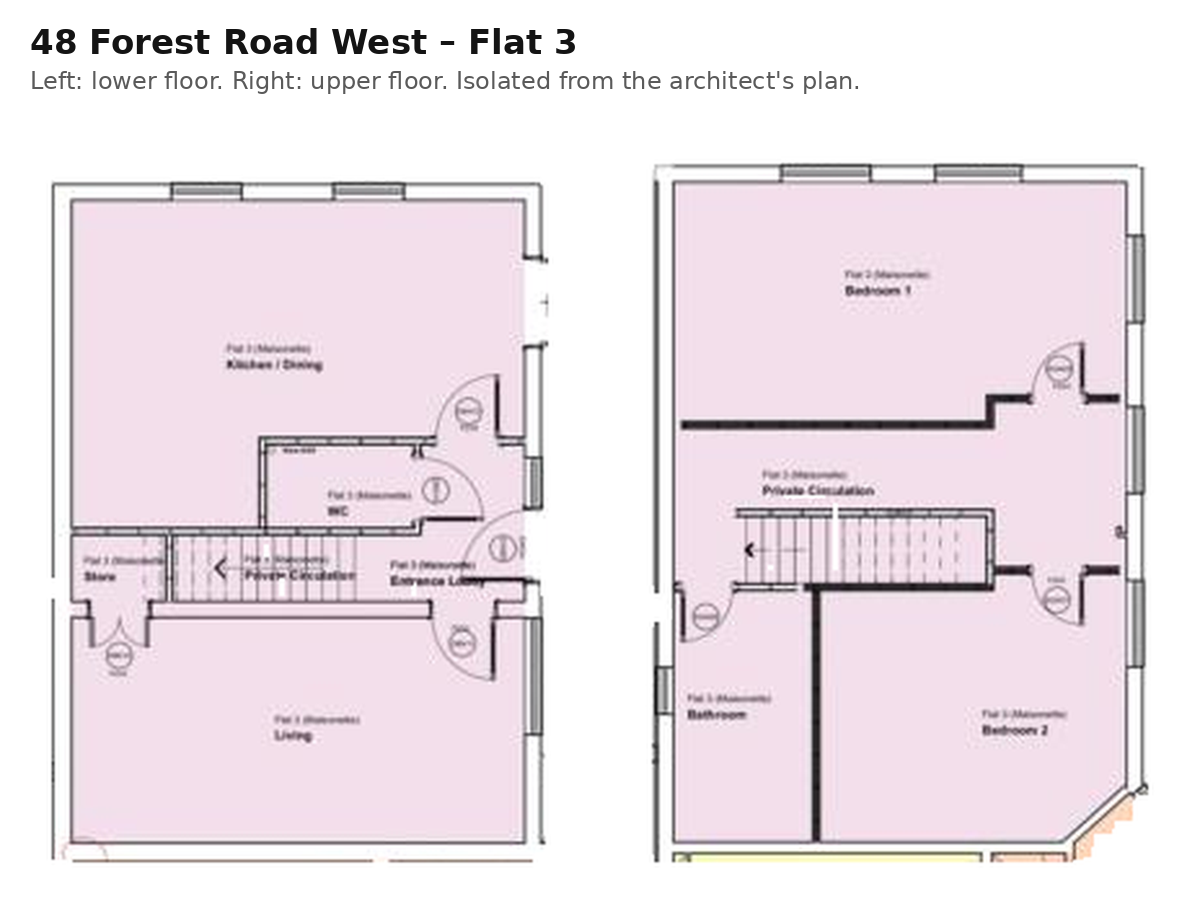 Flat 3, 48 Forest Road West, Nottingham NG7 4EQ, photo 5 of 5